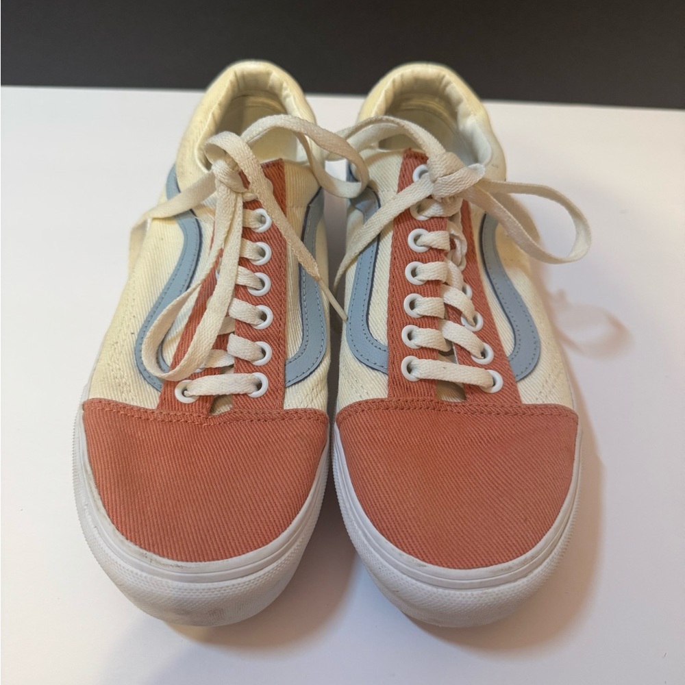 Colorful Vans Sneakers- size 8.5 women’s- size 7 men’s